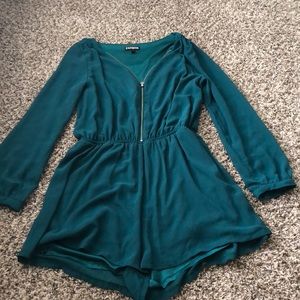 Express Women’s Long Sleeve Romper